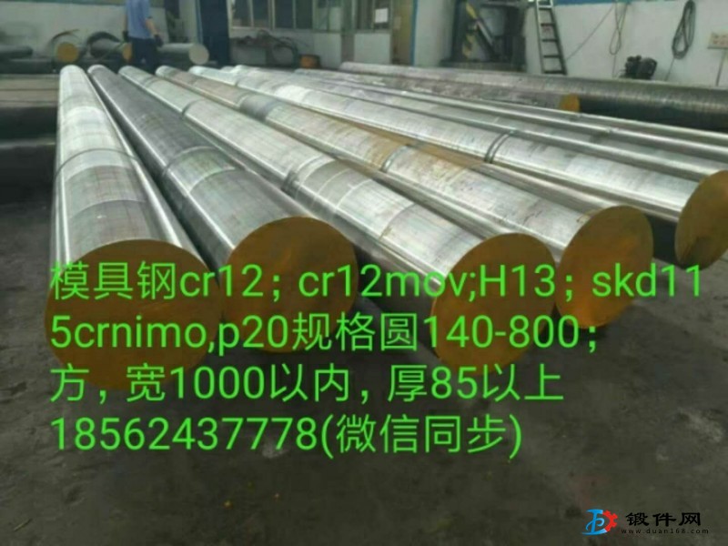 模具鋼鋼材，鋼錠，鍛材