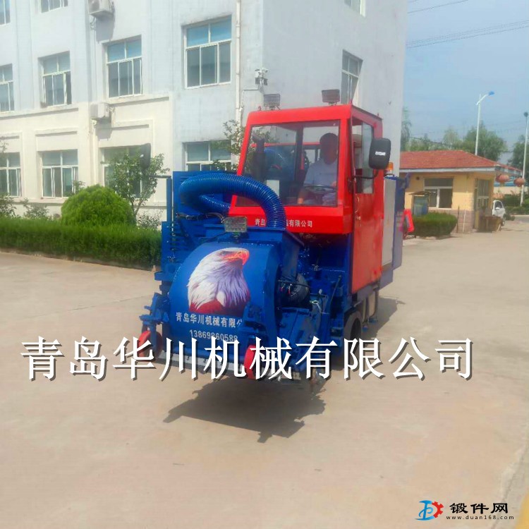 青島華川路面拋丸機(jī) 移動(dòng)拋丸機(jī) 駕駛式拋丸機(jī) 車(chē)載拋丸機(jī)